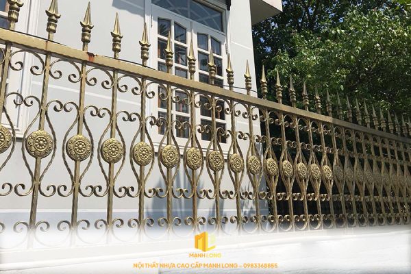 Hàng Rào Sắt Mạ Đồng Hàng Rào Sắt Mạ Đồng