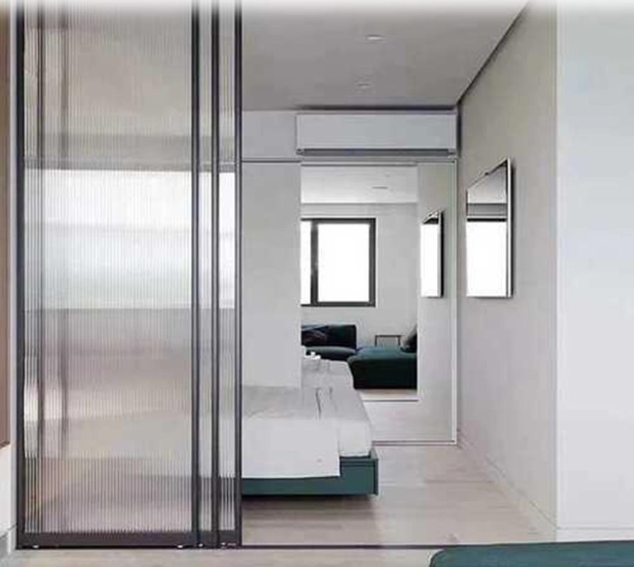 Cửa Lùa Slim Có Ray Dưới Tại Hà Nội