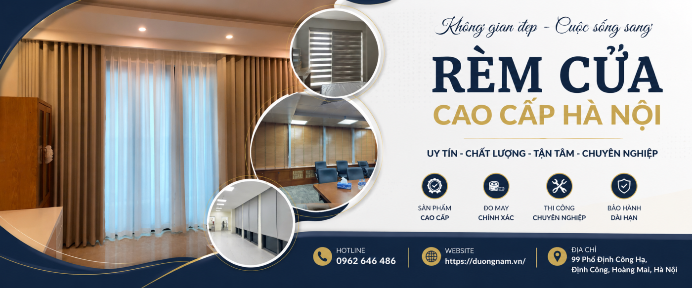 Rèm Cửa Cao Cấp Hà Nội Giá Rẻ